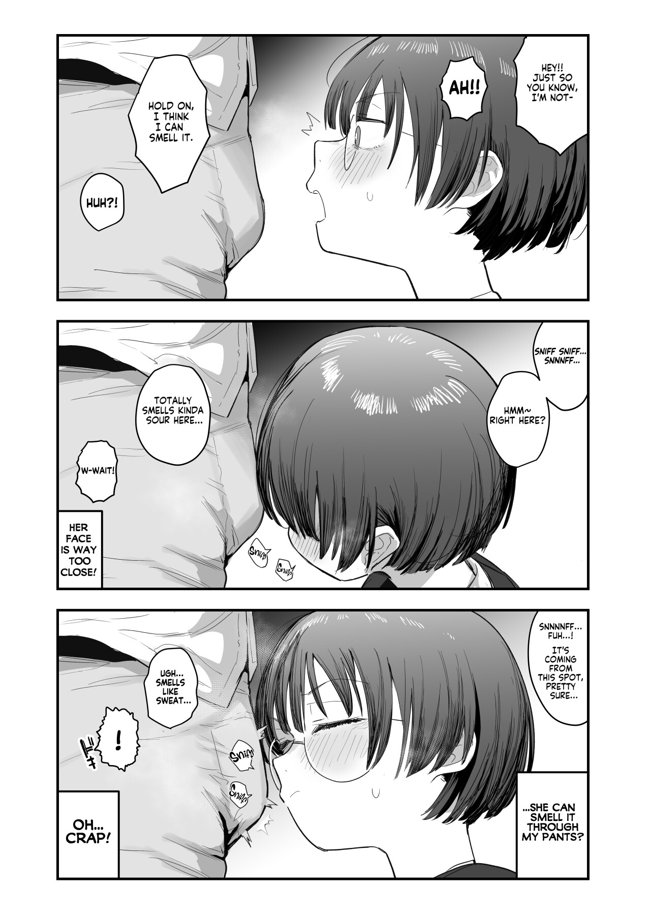 Hentai Manga Comic-My best friend was into the "cock-sniffing doujin" that I love! And now we're pervy sex friends!-Chapter 1-11